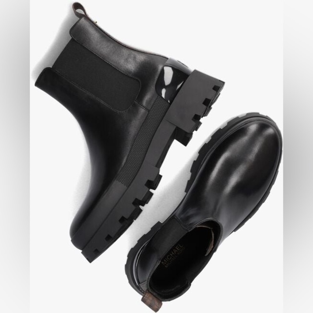 Michael Kors Rowan Black Ankle Boots